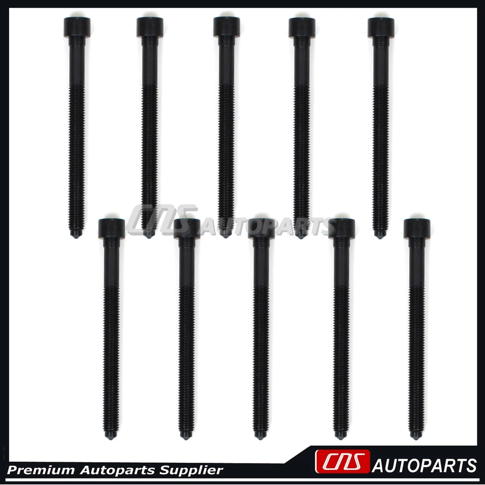 Cylinder Head Bolt Set Fits 05-10 Volkswagen Jetta Beetle Golf Rabbit L5 2.5L Foto 1 de 2
