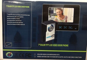 Videoportero/teléfono/intercomunicador TFT LCD color 7", nuevo en caja - Imagen 1 de 7