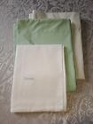 Dorma Pillowcases X 3 Green/mint/white