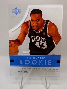 2003-04 UD Glass Kendrick Perkins #47 Rookie Card Boston Celtics /1100 - Picture 1 of 2