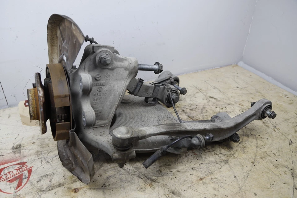 2009-2015 BMW 750li 750 Lxi Driver Left Rear Knee Spindle Hub Wheel Carrier OEM - Image 1 of 4