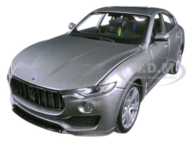 2017 Bburago 1 24 Maserati Levante SUV Diecast Model Car Toy Silver