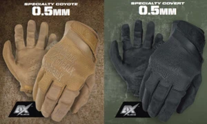 NEUF gants Mechanix Speciality 0,5 - Noir & Coyote - Haute Dextérité Spec-Ops - Photo 1/4