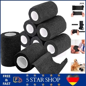 Selbstklebender Verband Verbandsmaterial 8 Rollen X 7,5Cm X 4,5M Pflaster Rolle - Bild 1 von 10