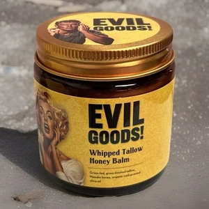 Evil Goods Whipped Tallow Honey Balm For Face, Lips & Body 180 g New - Picture 1 of 3