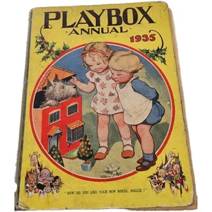 Play Box Annual 1935  VINTAGE  BOOK - Picture 1 of 4