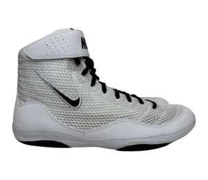 Talla 14 - Nike Inflict 3 Zapatos de Lucha Blanco Negro MMA Boxeo ¡NUEVO! 325256-101 - Imagen 1 de 6