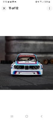 Hot Wheels Elite 64 1975 BMW 3.0 CSL RACE - Image 1 of 4