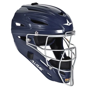 All-Star UltraCool MVP Baseball/Softball Catcher's Helmet - Navy - Youth - Picture 1 of 1