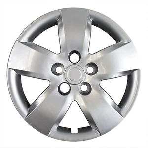 New Set Of 4, 16 Inch Silver 5 Spoke Aftermarket Wheel Covers - Picture 1 of 1
