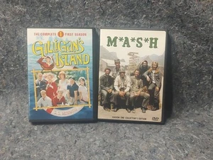 GILLIGAN'S ISLAND: THE COMPLETE SERIES (Season 1) & MASH (Season 1) DVD Lot - Foto 1 di 3