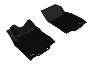 3D MAXpider KAGU BLACK 1ST ROW Floor Mat for ROGUE/ ROGUE SPORT 2014-2022 - Picture 1 of 24