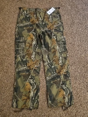 Trail Crest Cargo Pants Mens Size Large Camo Hunting NWT Hike style# 9909XMT - Image 1 of 4