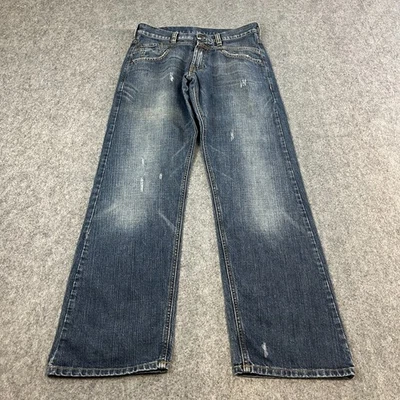 Pantalones de mezclilla vintage Replay para mujer relajados holgados rectos 28 30 UK 8 azul lavado oscuro Foto 1 de 4