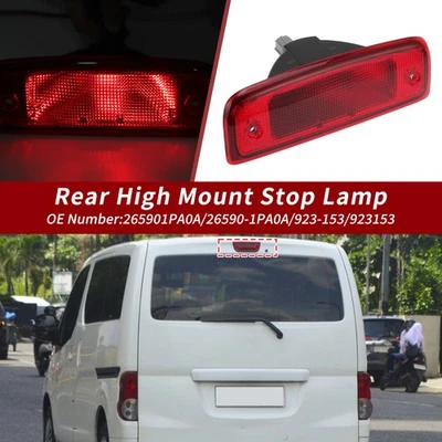 Tercera luz de freno LED roja de montaje alto para Nissan NV1500 NV2500 Nº265901PA0A Foto 1 de 4