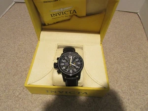 Invicta Men's 3332 "Force Collection" Stainless Steel Left-Handed Black Watch (A - Picture 1 of 14