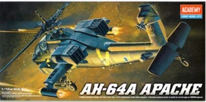 1/72 AH-64A APACHE Helicopter Plastic Model Kit Hobby #12488 Academy - Picture 1 of 3