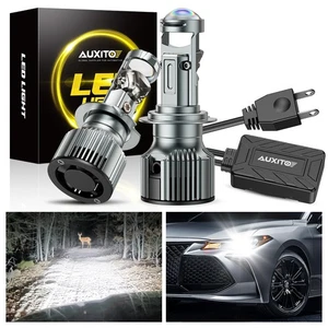 H7 LED Headlight Conversion Kit High Low Beam Bulbs White Bright Plug Play D - Picture 1 of 11