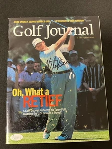 Retief Goosen Signed Auto July 2001 Golf Journal Magazine JSA Cert - Picture 1 of 5
