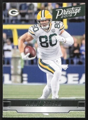2019 Panini Prestige Jimmy Graham Green Bay Packers #128 - Image 1 of 2
