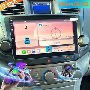 Android 12 Car Stereo JBL Radio GPS Navi Carplay For Toyota Highlander 2008-2013 - Picture 1 of 19