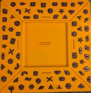 Challenge Perfection Board Game Complete Set of 72 Replacement Pieces Parts - Picture 1 of 6