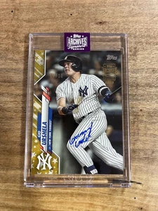 GIO URSHELA 2025 Topps Archives Signature Series /10 Auto YANKEES AS ANGELS - Bild 1 von 2