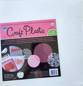 Grafix Foodsafe Craft Kunststofffolie mattiert 12"" x 12"" Packung mit 25 Stärken 0,005 - Bild 1 von 2