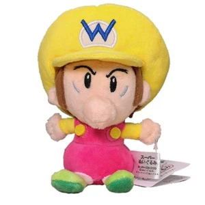Baby Wario Super Mario Bros Plush Toy Stuffed Animal Soft Figure Doll 6" - Picture 1 of 6