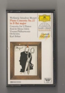 Mozart Piano Concerto No.27 Emil & Elena Gilels / Karl Bohm Cassette - Picture 1 of 4