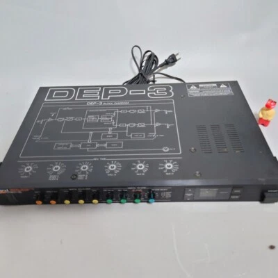 Roland DEP-3 Digital Effects Processor Black not tested - Image 1 of 3