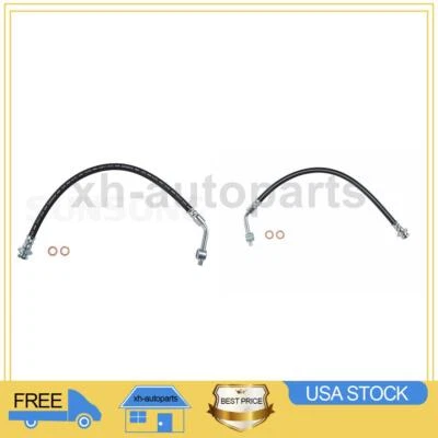 Manguera hidráulica de freno delantero 2X para Nissan Frontier 1998~2004 Foto 1 de 4