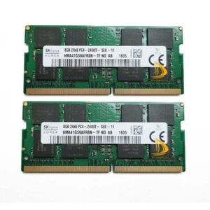 SK Hynix 2x8GB 2Rx8 PC4-2400T DDR4 19200MHz 260Pin SODIMM Laptop-Speicher*、 - Bild 1 von 2