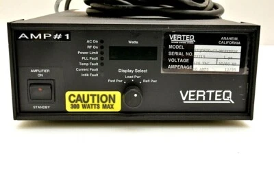 3156023-000F / AMPLIFICADOR, MODELO-STQD800-C2-MC2XPVDF / VERTEQ Foto 1 de 4