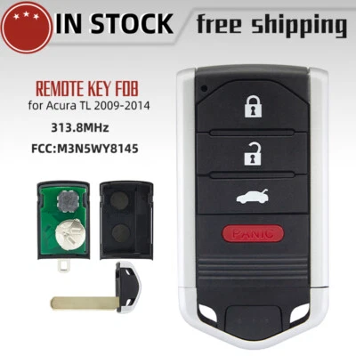 Smart Prox Remote Key Fob M3N5WY8145 for Acura TL 2009 2010 2011 2012 2013 2014 Foto 1 de 4