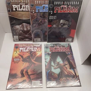 JUST A PILGRIM 2001 #1-5 COMPLETE SET LOT FULL RUN GARTH ENNIS EZQUERRA PREACHER - Picture 1 of 10
