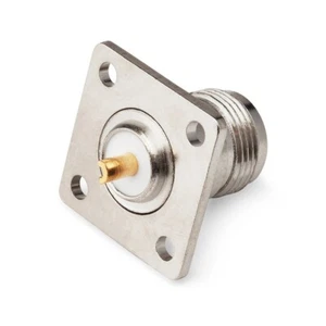 N-Type Chassis Socket (Square) - Picture 1 of 2
