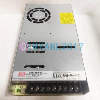 1PCS New MEAN WELL LRS-450-12 450W 12V 37.5A switching power supply - Image 1 of 4