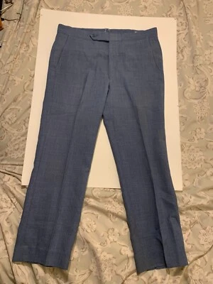 Calça social vintage Sansabelt por Jaymar masculina tamanho W35 L30 - Imagem 1 de 4