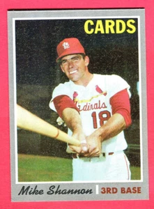 SEMI-HIGH #...NICE CENTERING! 1970 TOPPS MIKE SHANNON #614 EXMT+, NICE GLOSS - Picture 1 of 1
