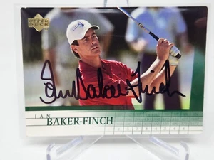 2001 Upper Deck Golf #4 Ian Baker-Finch Auto Signed COA BUF - Picture 1 of 2