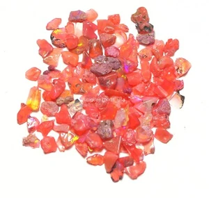 100 Pcs Natural Opal Gemstone Bracelet Making Chip Rough Wholesale Lot 1x3x6 mm - Picture 1 of 2