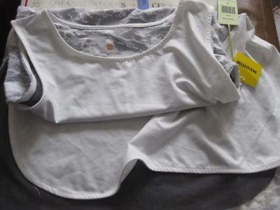 Camiseta sin mangas elástica en capas TANGERINE Athletic Burnout elige tallas/colores Foto 1 de 4