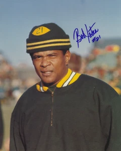 Autogramm Bob Jeter Green Bay Packers 8x10 Foto mit Echtheitszertifikat - Bild 1 von 1