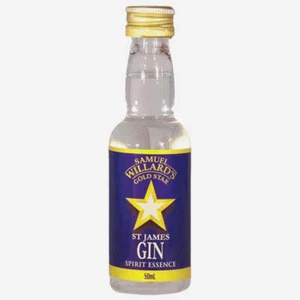 Ginebra Samuel Willards Gold Star St James 50 ml Essence Makes 2,25 L - Imagen 1 de 3