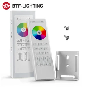 2,4 ghz rf touch fernbedienung für dim cct rgb rgbw rgbcct 4 zone weiß schwarz - Bild 1 von 18