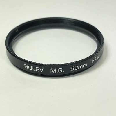 Rolev MG 52 mm Screw In Haze Filter PHOTOGRAPHY SUPPLIES ACCESSORIES - Image 1 of 4