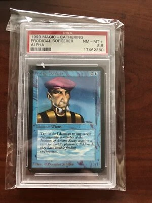 Prodigal Sorcerer X (1) Alpha MTG - *See Scans* - C73 PSA 8.5 NM - 4RCards - Image 1 of 2