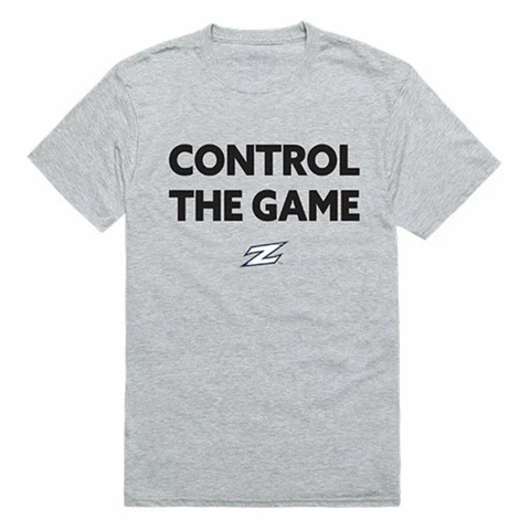 University of Akron Zips Control the Game T-Shirt Heather Grey Cover