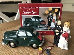 Nikolausplatz Just Married! Weihnachtsdorf Sammlung Braut Bräutigam Auto - Bild 1 von 7